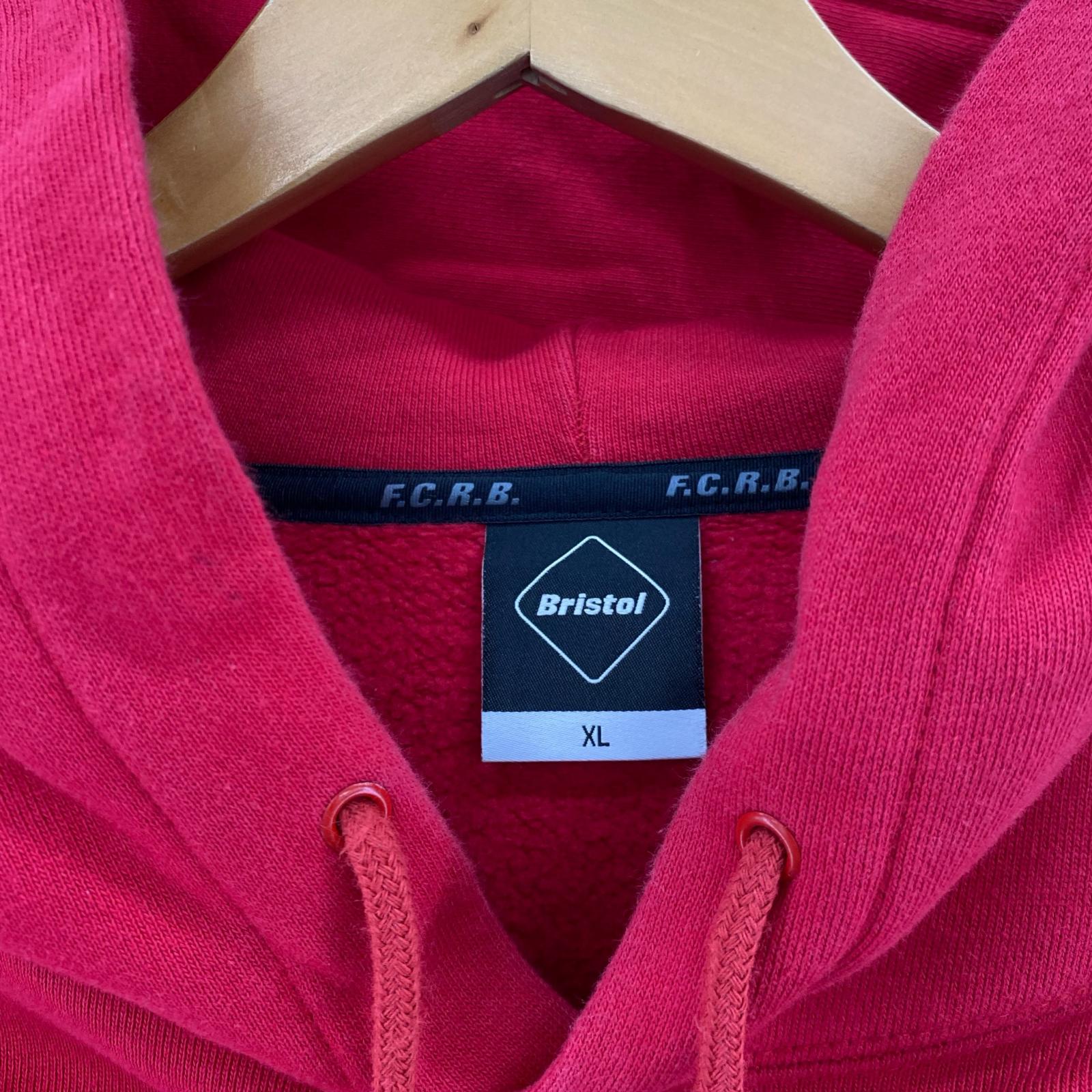 パーカー LOGO PULL OVER 赤 (XL) レッド