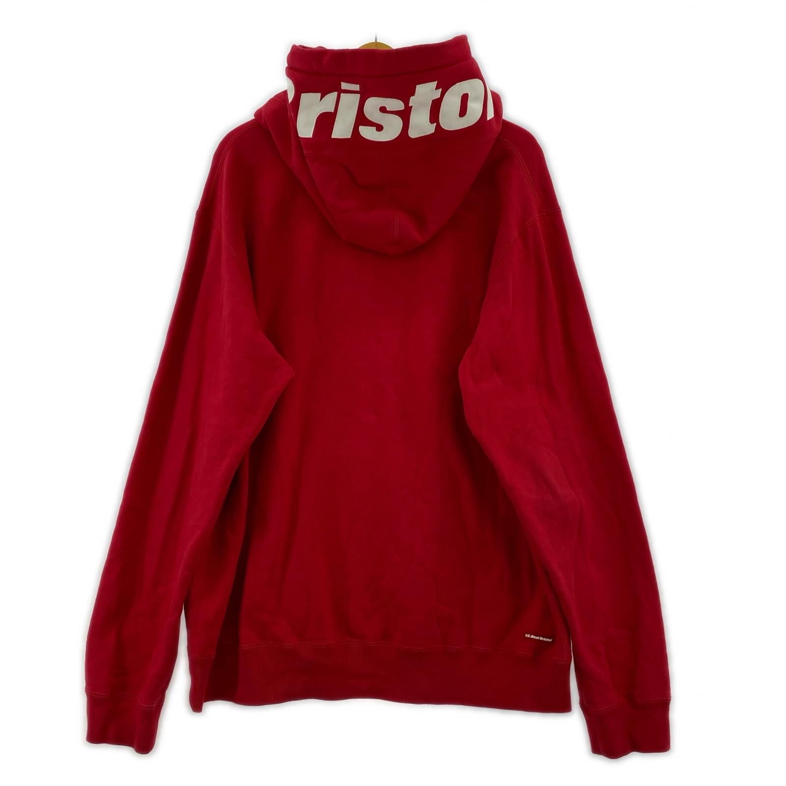 パーカー LOGO PULL OVER 赤 (XL) レッド