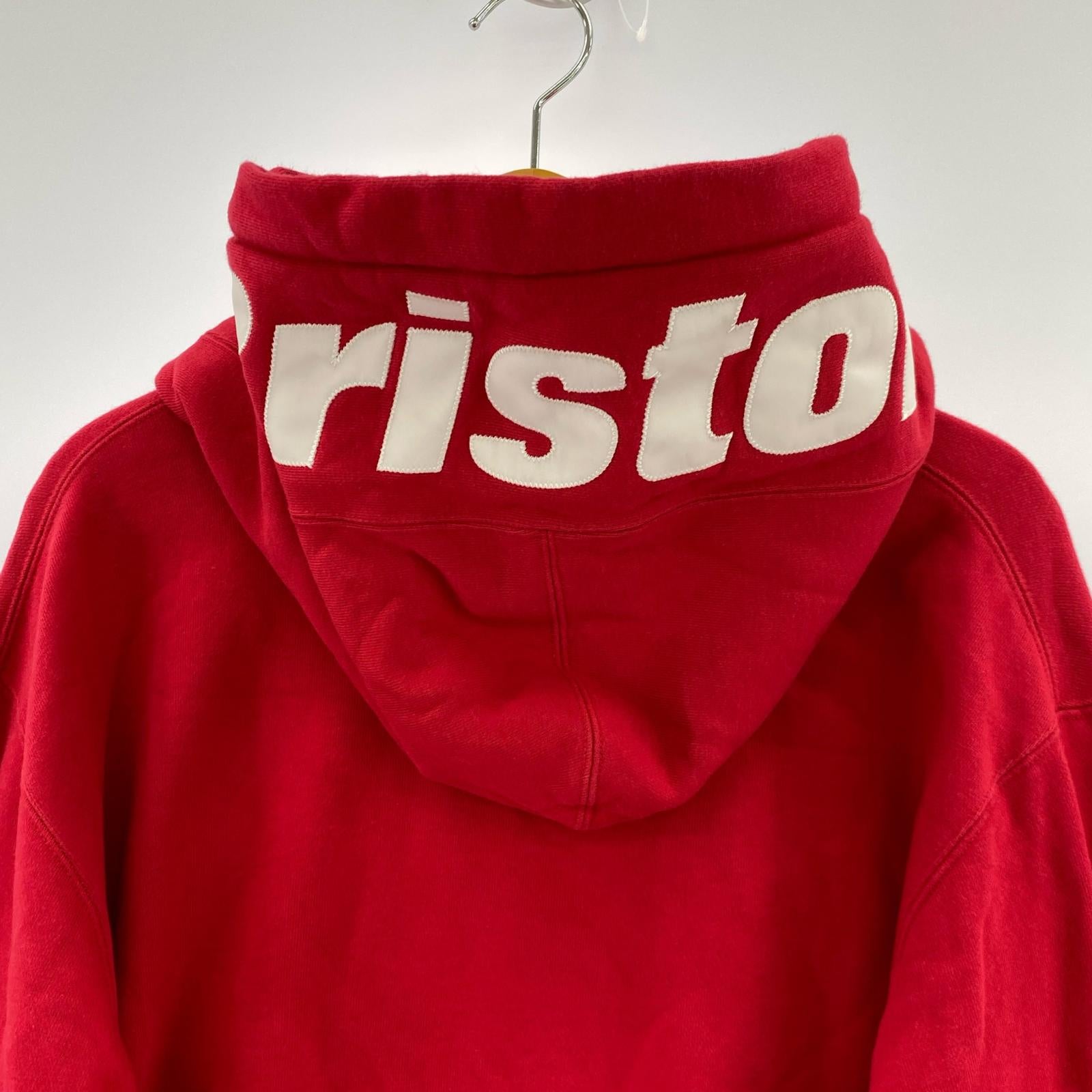 パーカー LOGO PULL OVER 赤 (XL) レッド