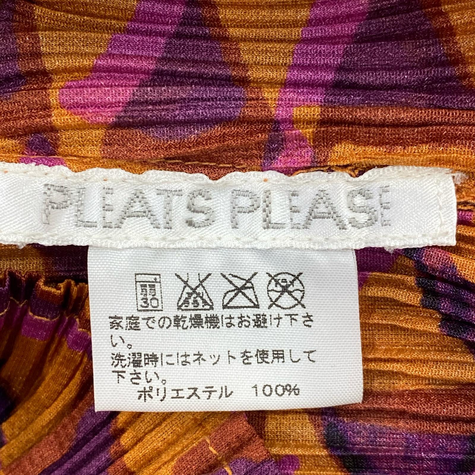 長袖シャツ 総柄シャツ 3