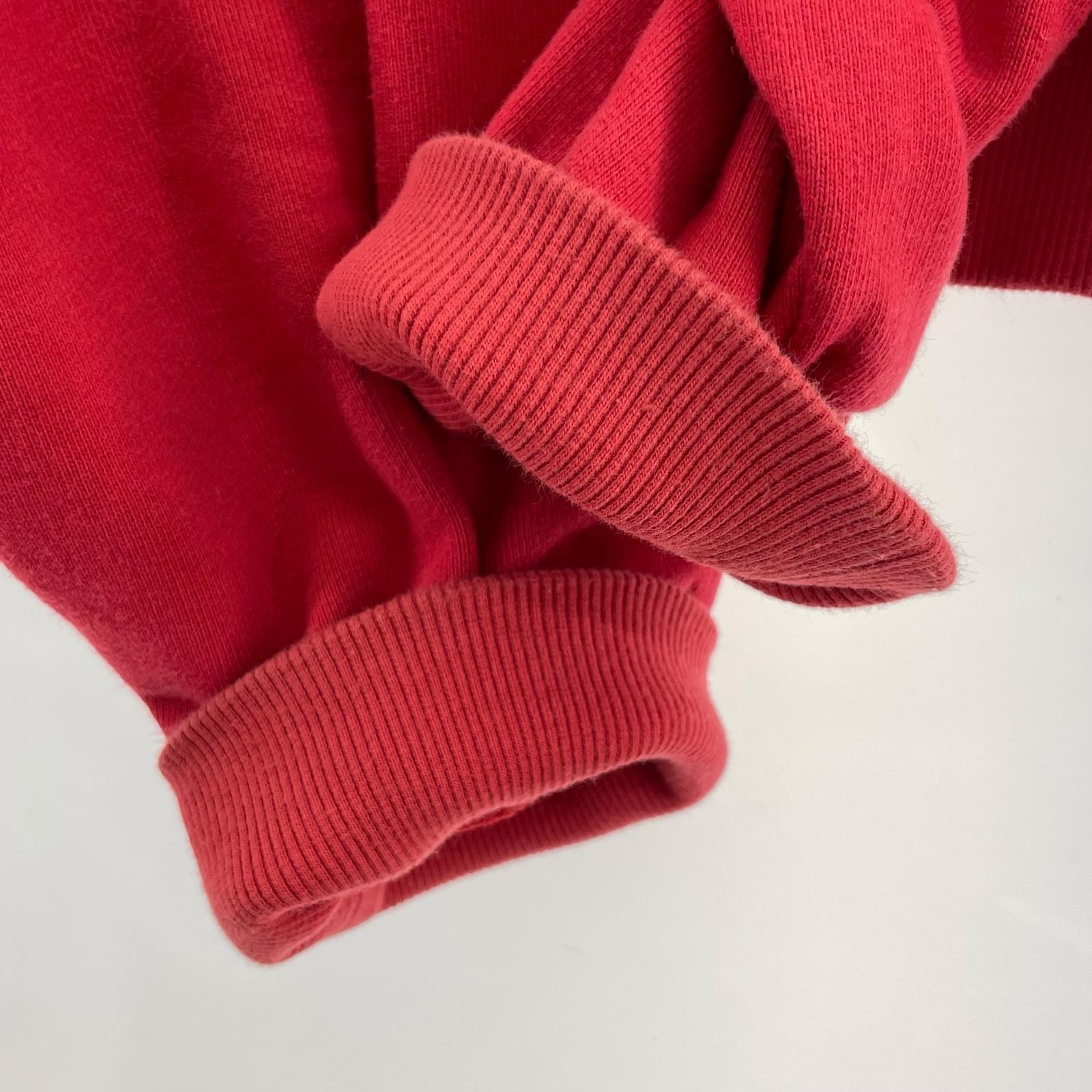 パーカー BIO FADED MONSTER ZIP HOODIE RED L レッド