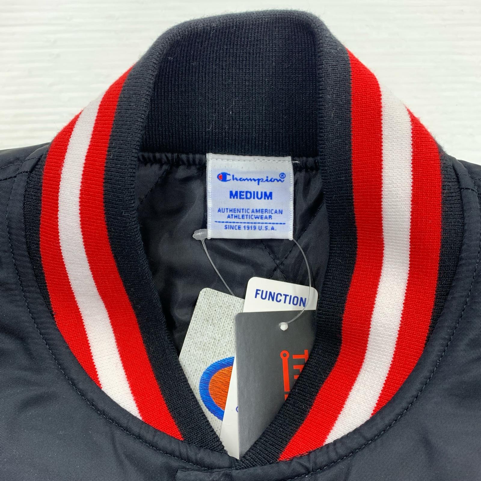 ジャケット BASEBALL JACKET (M) 黒 M ブラック