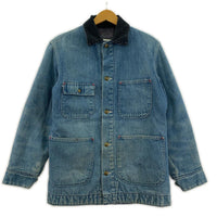 ジャケット 70s Sears WORK 'N LEISURE デニム カバーオール S S ブルー