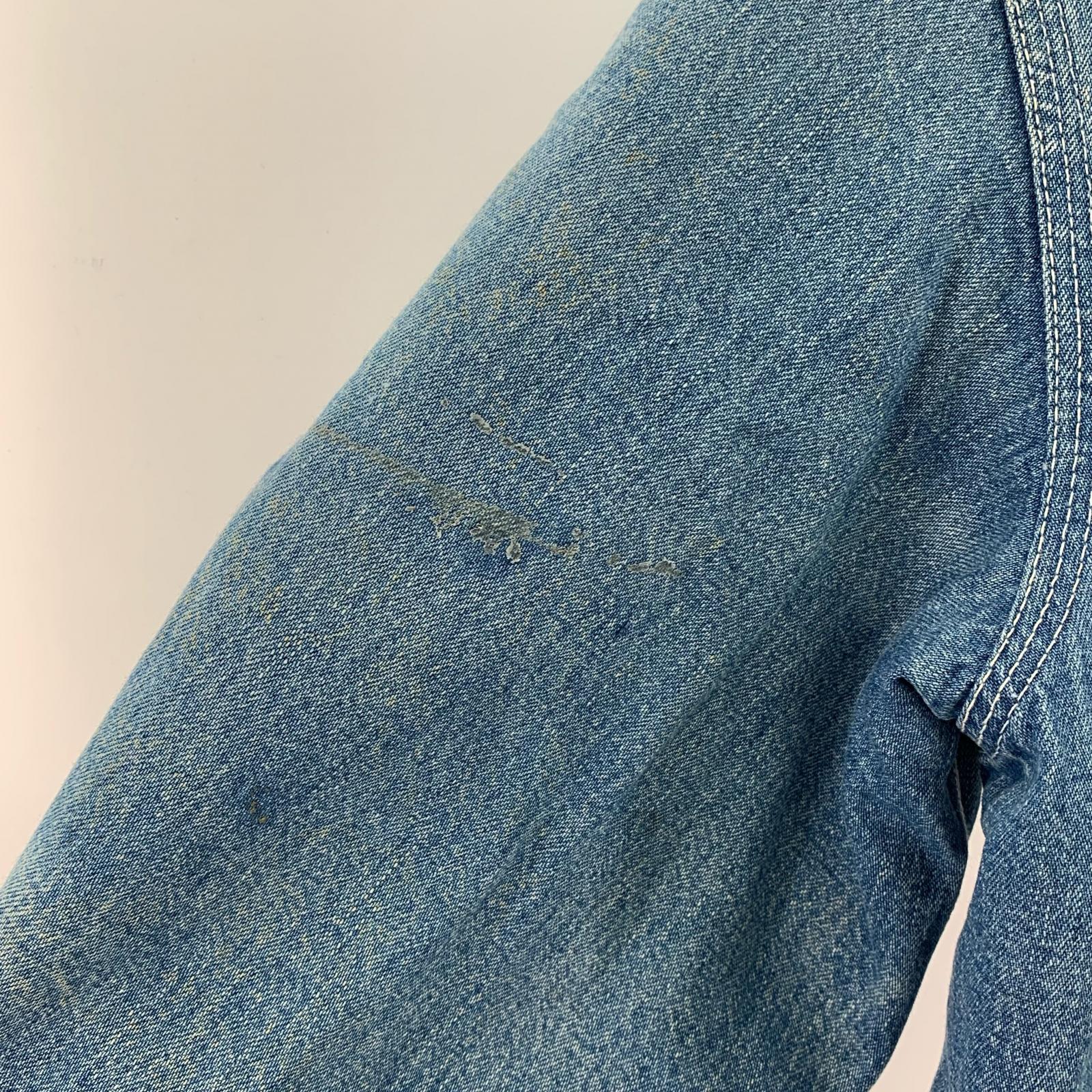 ジャケット 70s Sears WORK 'N LEISURE デニム カバーオール S S ブルー