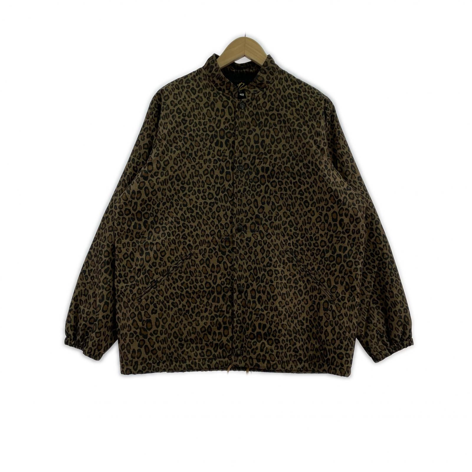 ジャケット マオカラーコーチジャケット (XS) レオパード