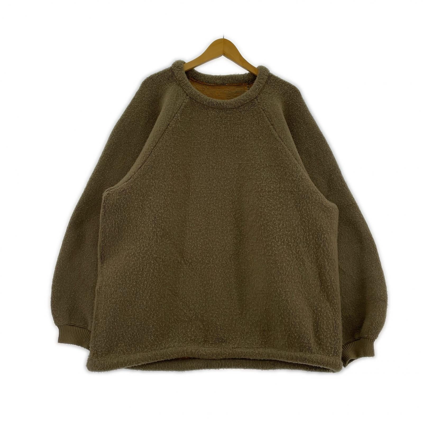 ニット ISA BOULDER ビッグニット ベージュ ベージュ