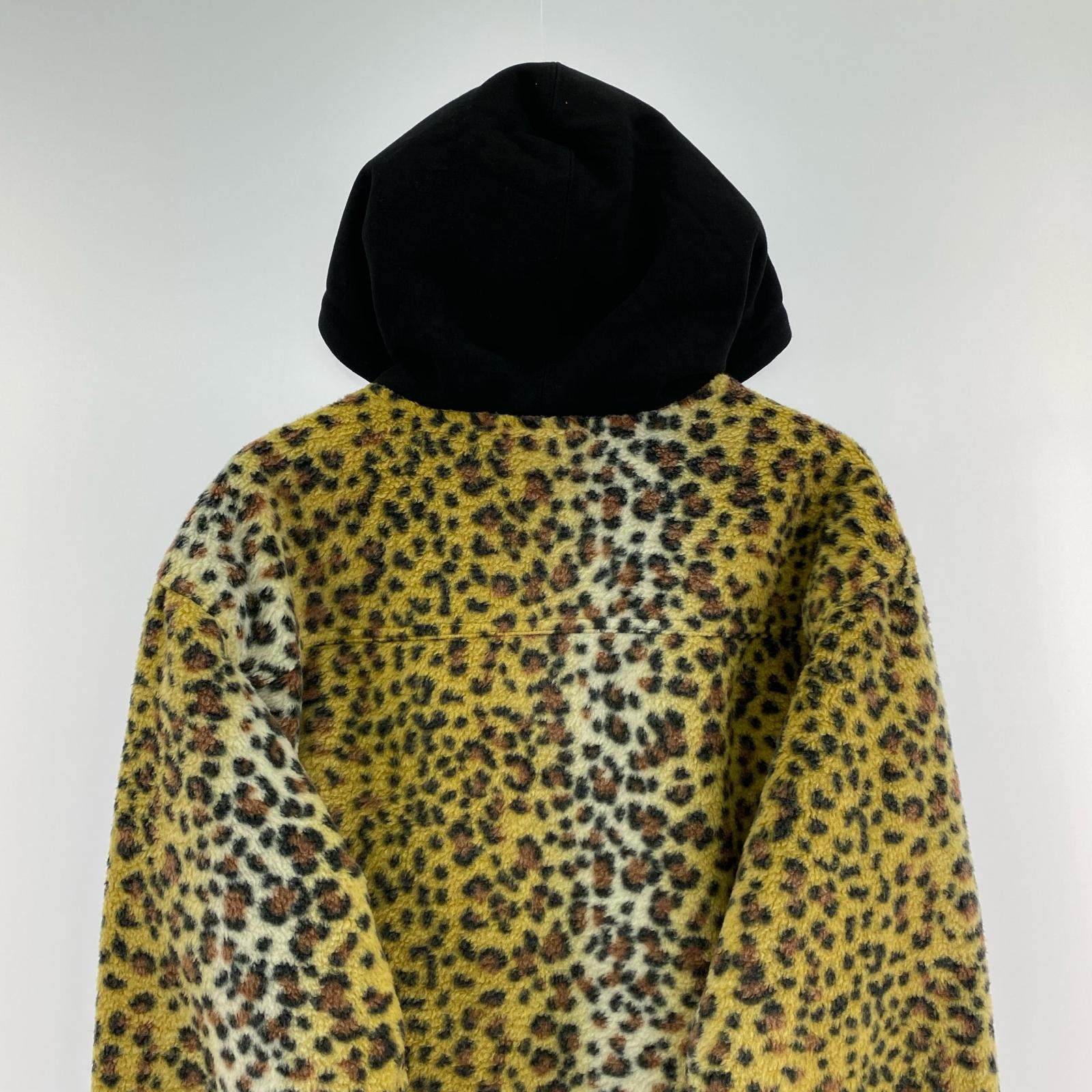 パーカー Fleece Zip Up Hooded Shirt S S