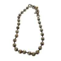 ネックレス CHIEKO + Big ball necklace シルバー