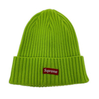 ニットキャップ 19SS Overdyed Beanie 黄緑 グリーン