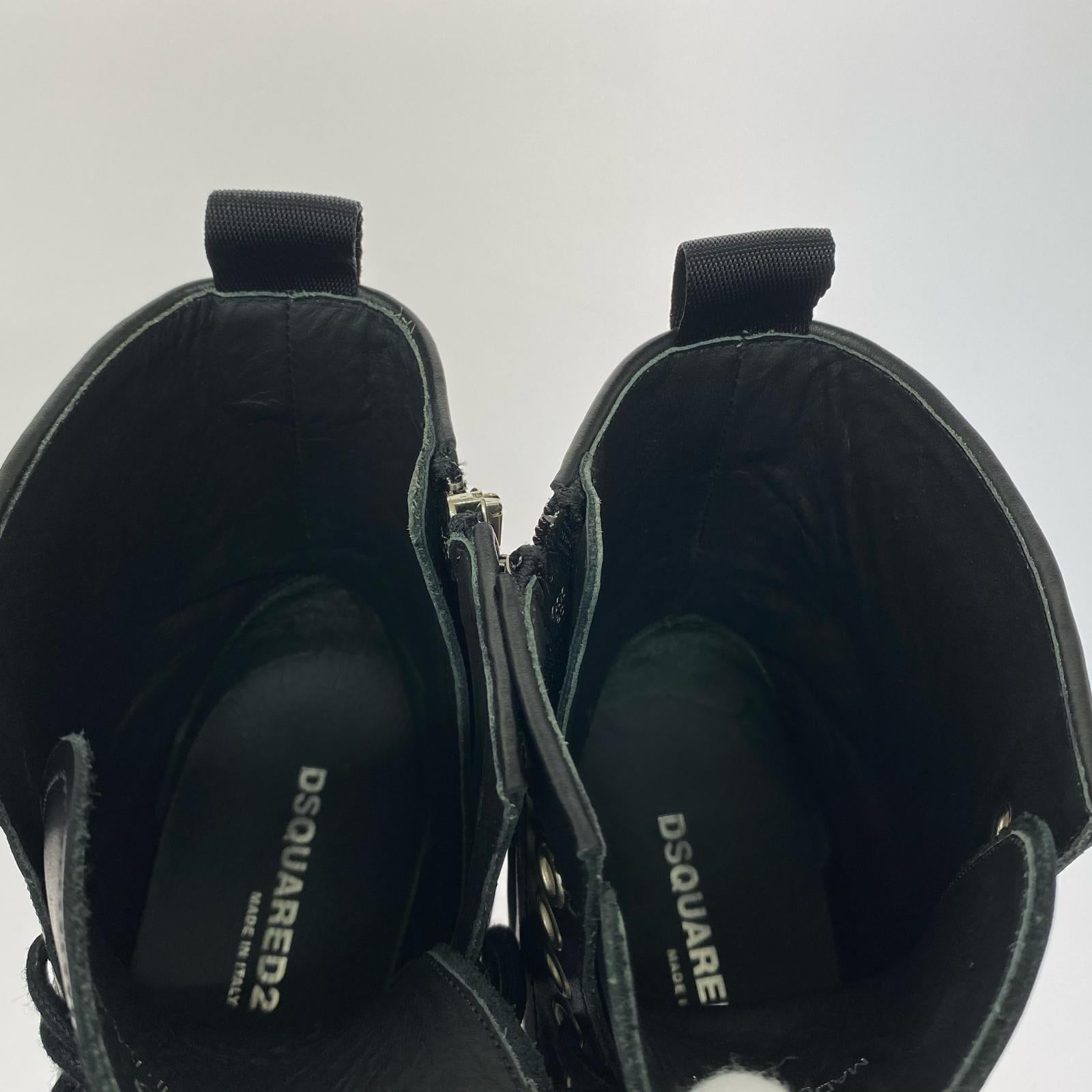 ブーツ ICON Combat Boots CALF LEATHER (40) 40 ブラック
