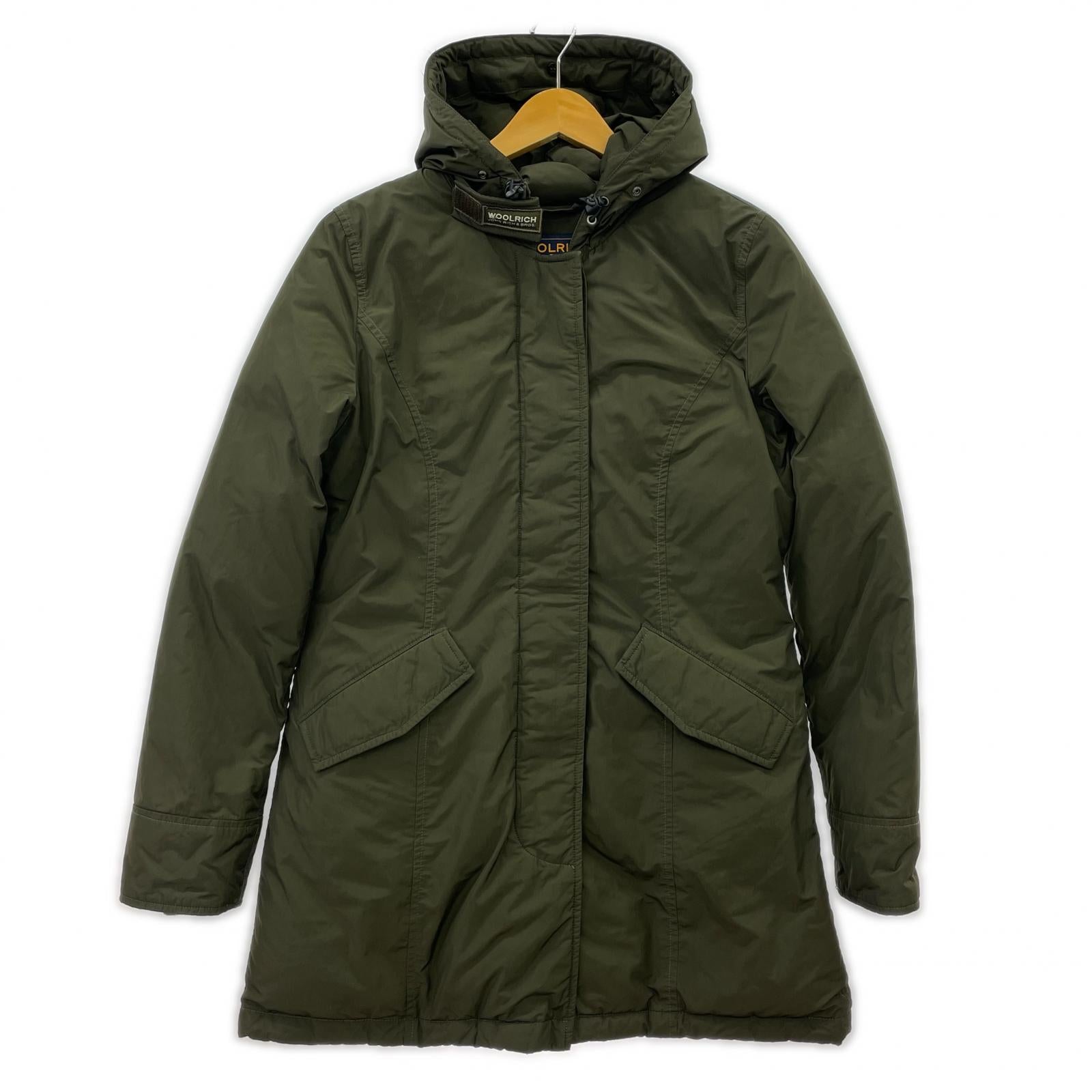 ダウンジャケット LUXURY ARCTIC PARKA ZIP UP カーキ (M) M