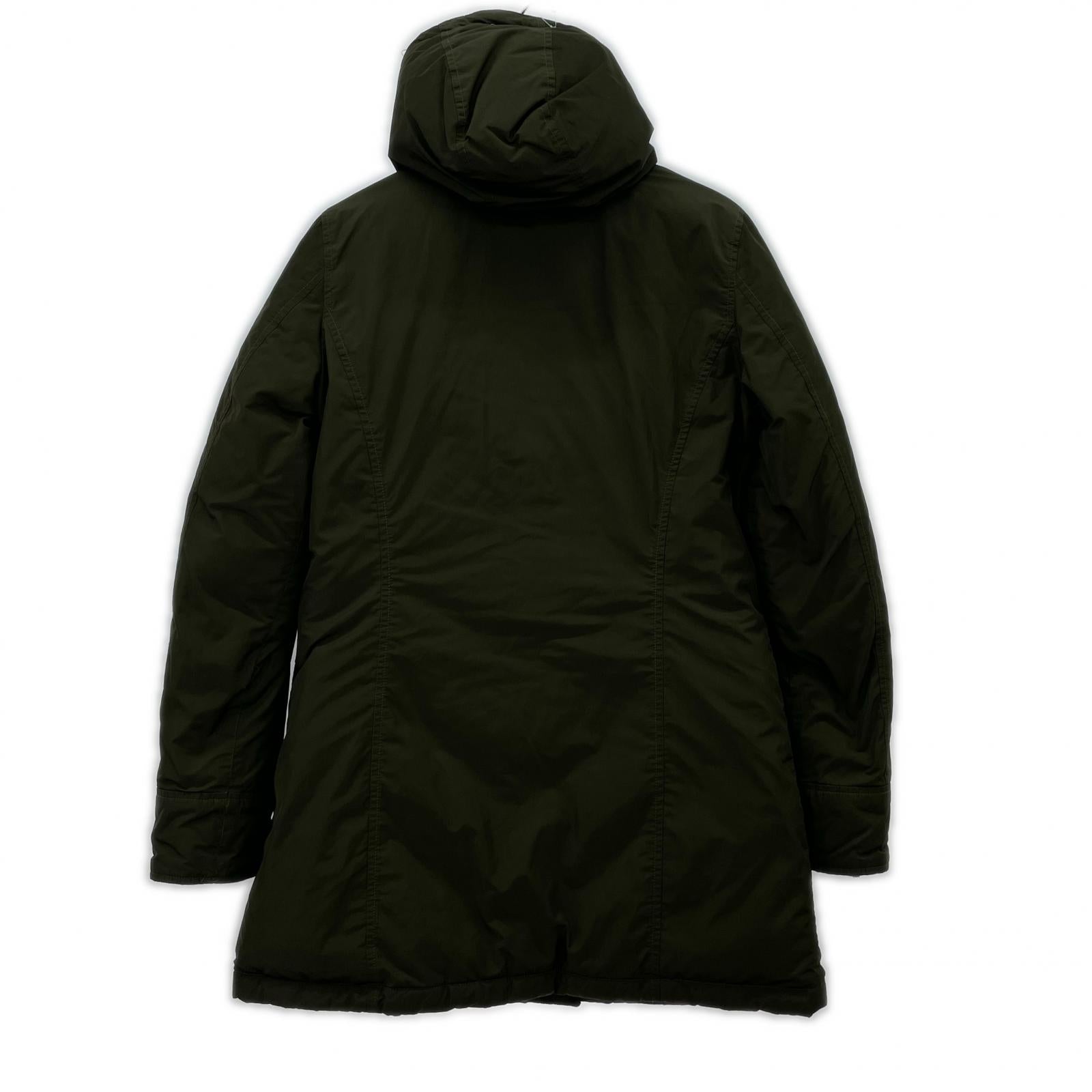ダウンジャケット LUXURY ARCTIC PARKA ZIP UP カーキ (M) M
