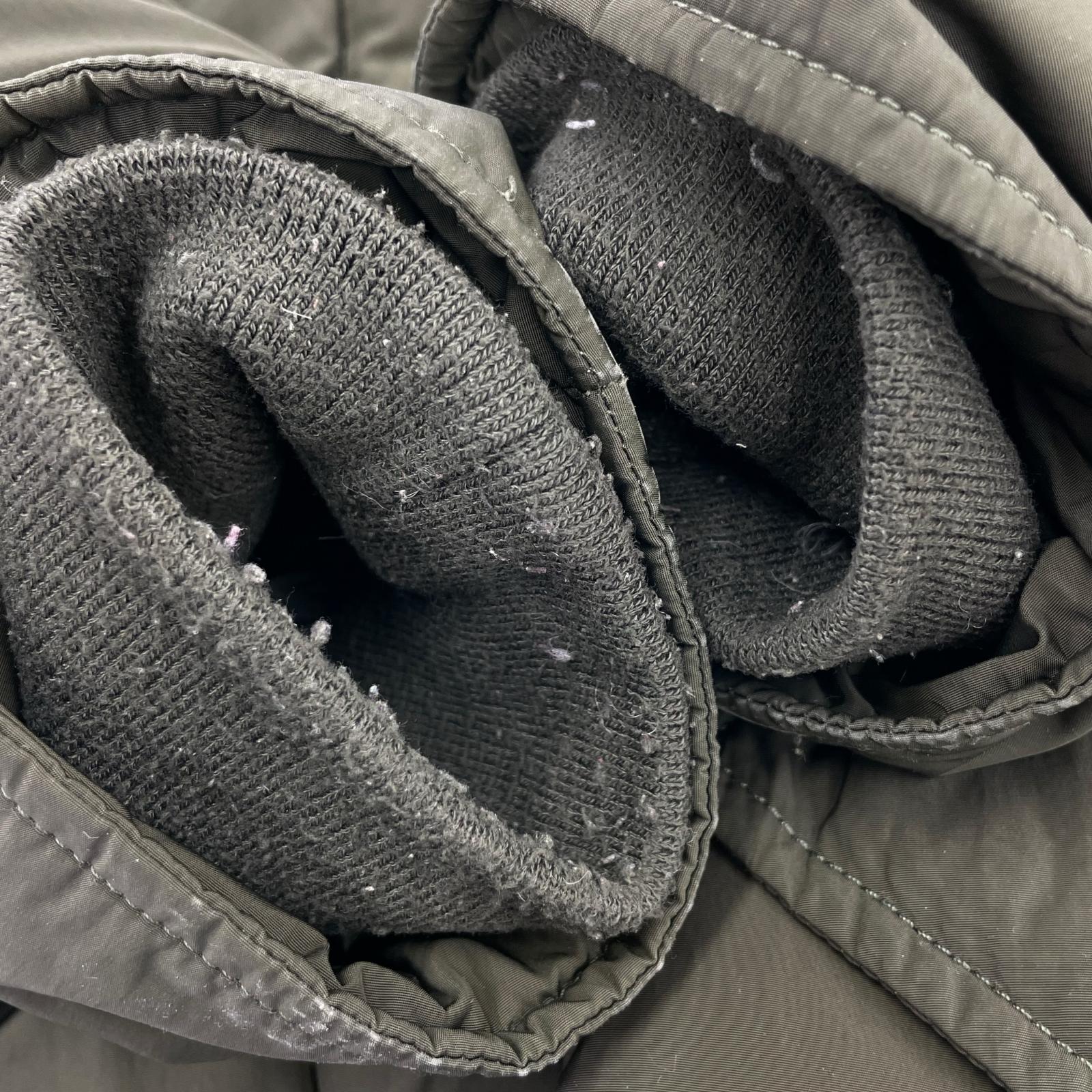 ダウンジャケット LUXURY ARCTIC PARKA ZIP UP カーキ (M) M