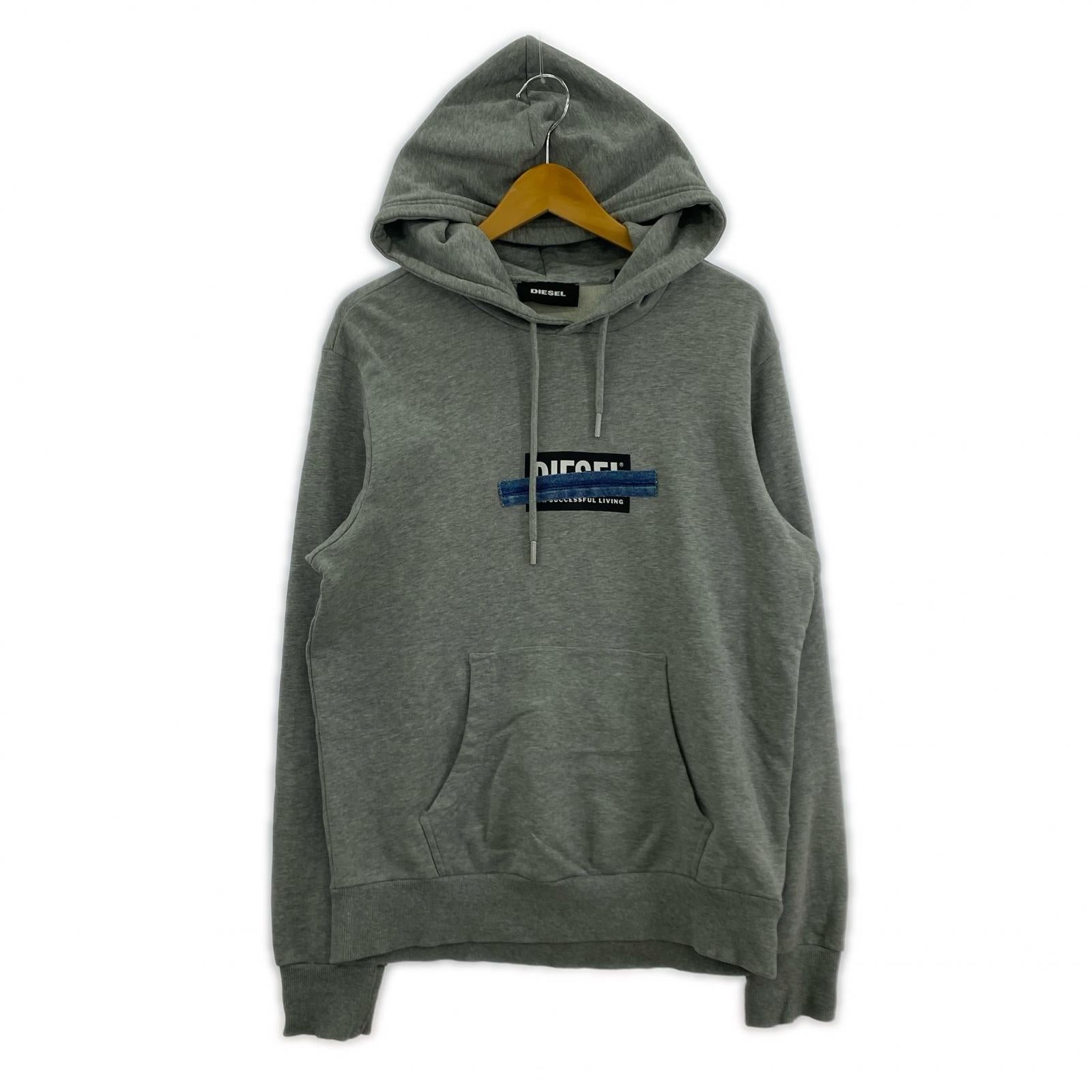 パーカー S-GIRK-HOOD-N4 胸元ロゴ グレー (XS) グレー
