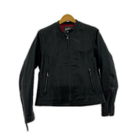 レザージャケット KADOYA K'S LEATHER/牛革/黒/シングルライダース L ブラック