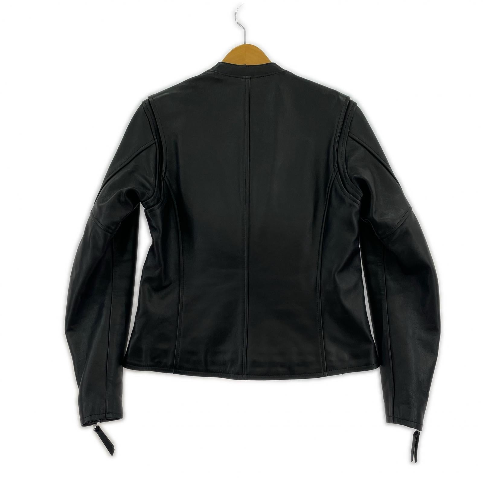 レザージャケット KADOYA K'S LEATHER/牛革/黒/シングルライダース L ブラック