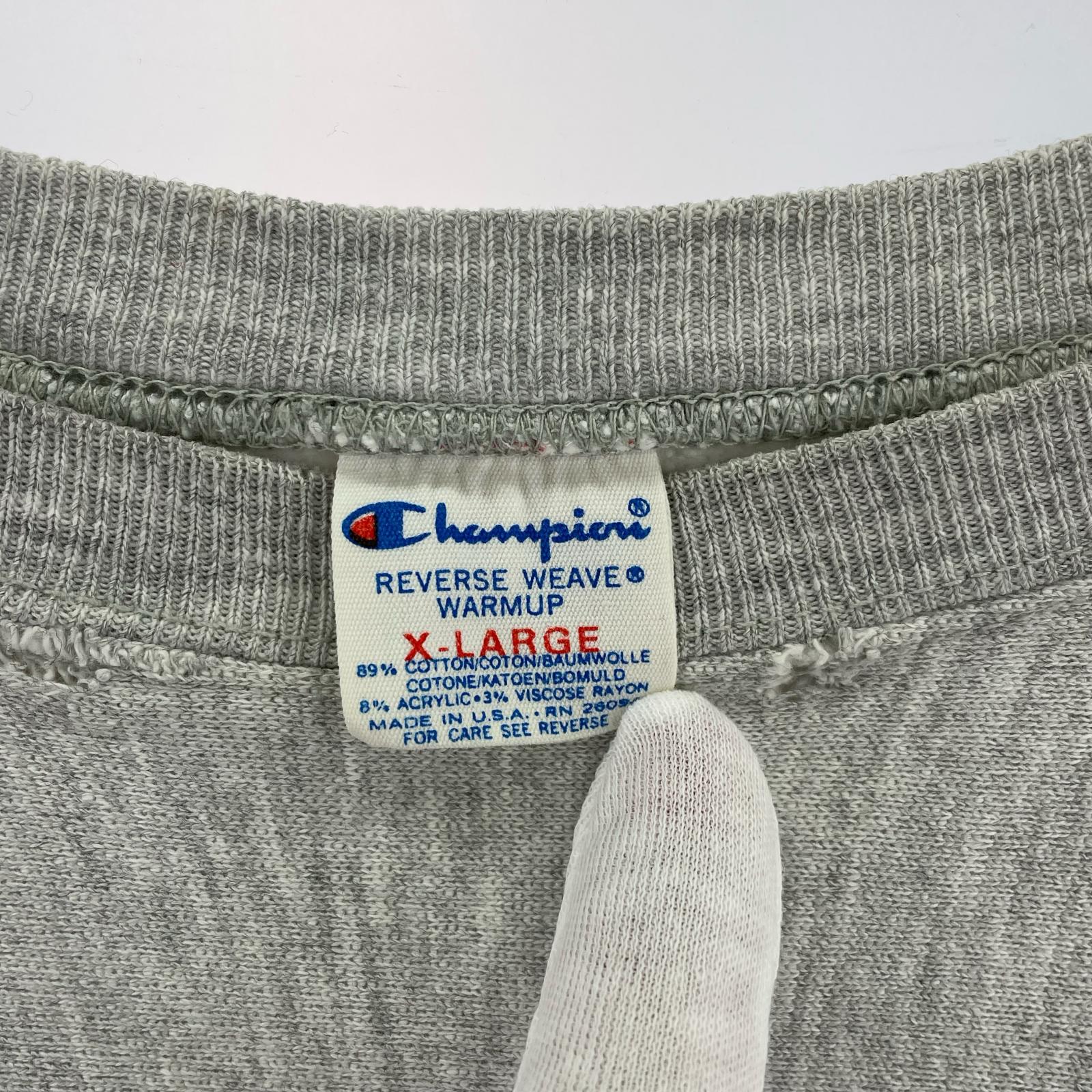 スウェット 80s トリコタグ リバースウィーブ (XL) グレー グレー
