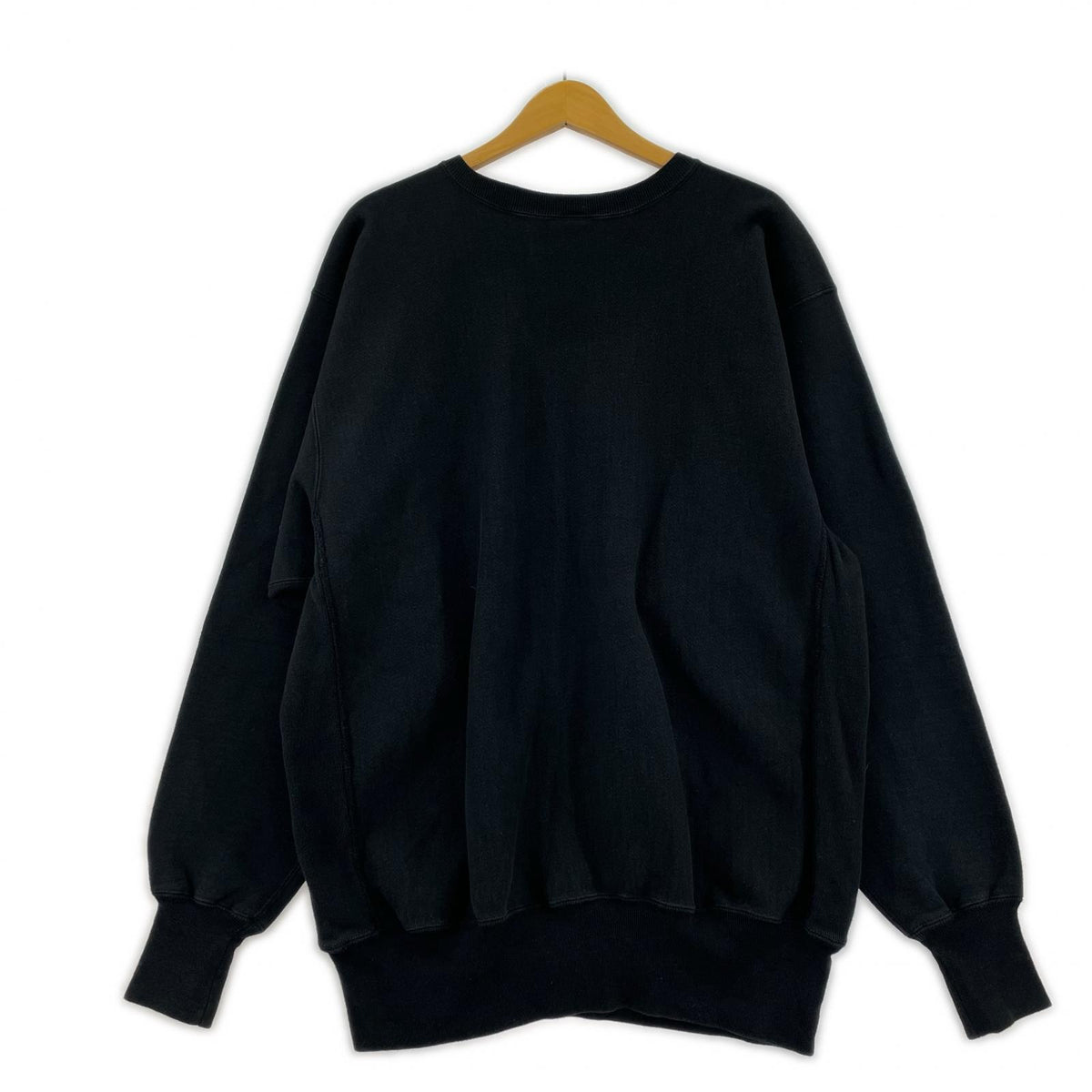 スウェット 90s リバースウィーブ カレッジロゴ (XXL) ブラック ブラック