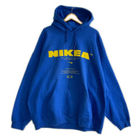 パーカー WANNA FOUNDATION NIKEA ロゴパーカー XL 青 ブルー