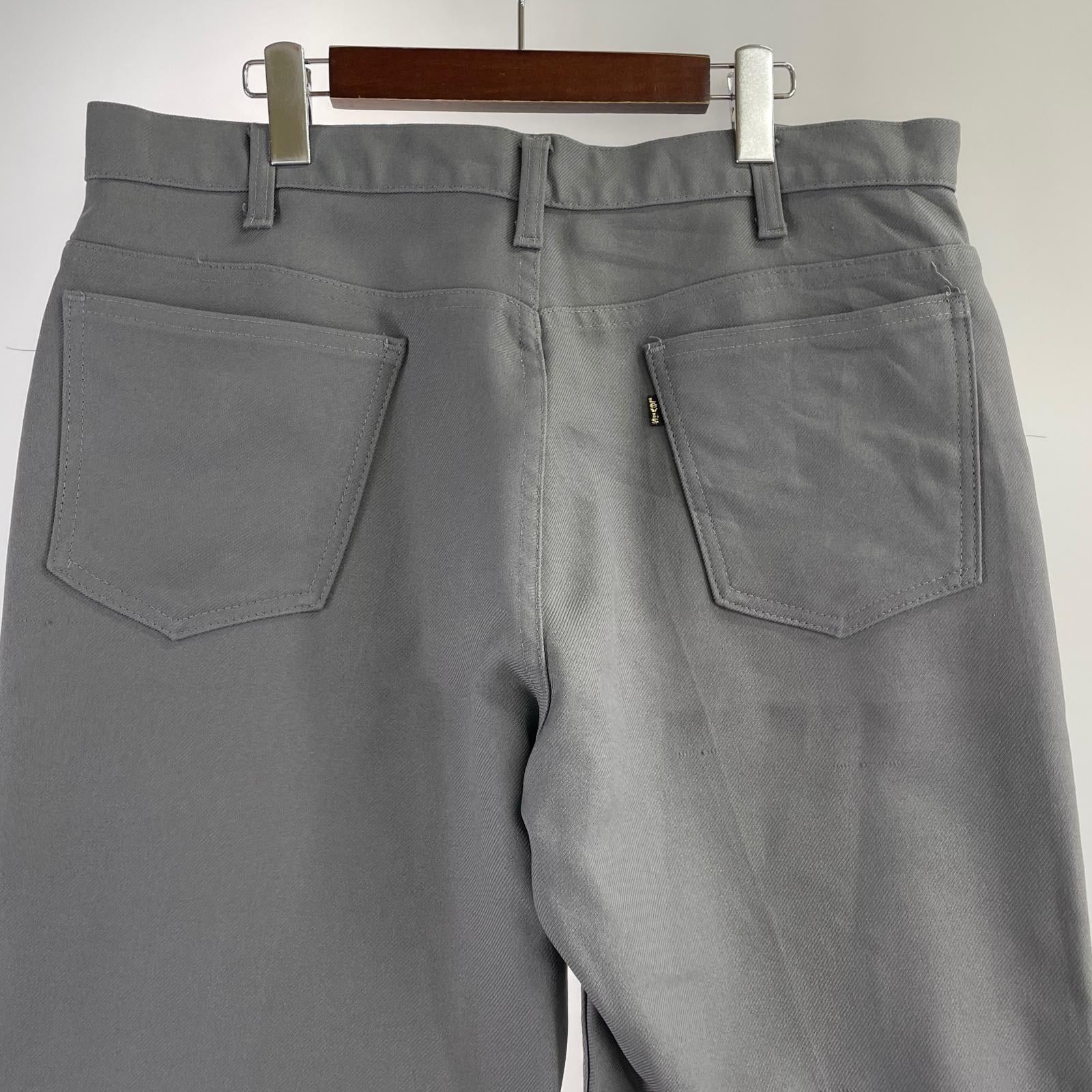 パンツ 70s スタプレ GRY W38 L32 38 グレー