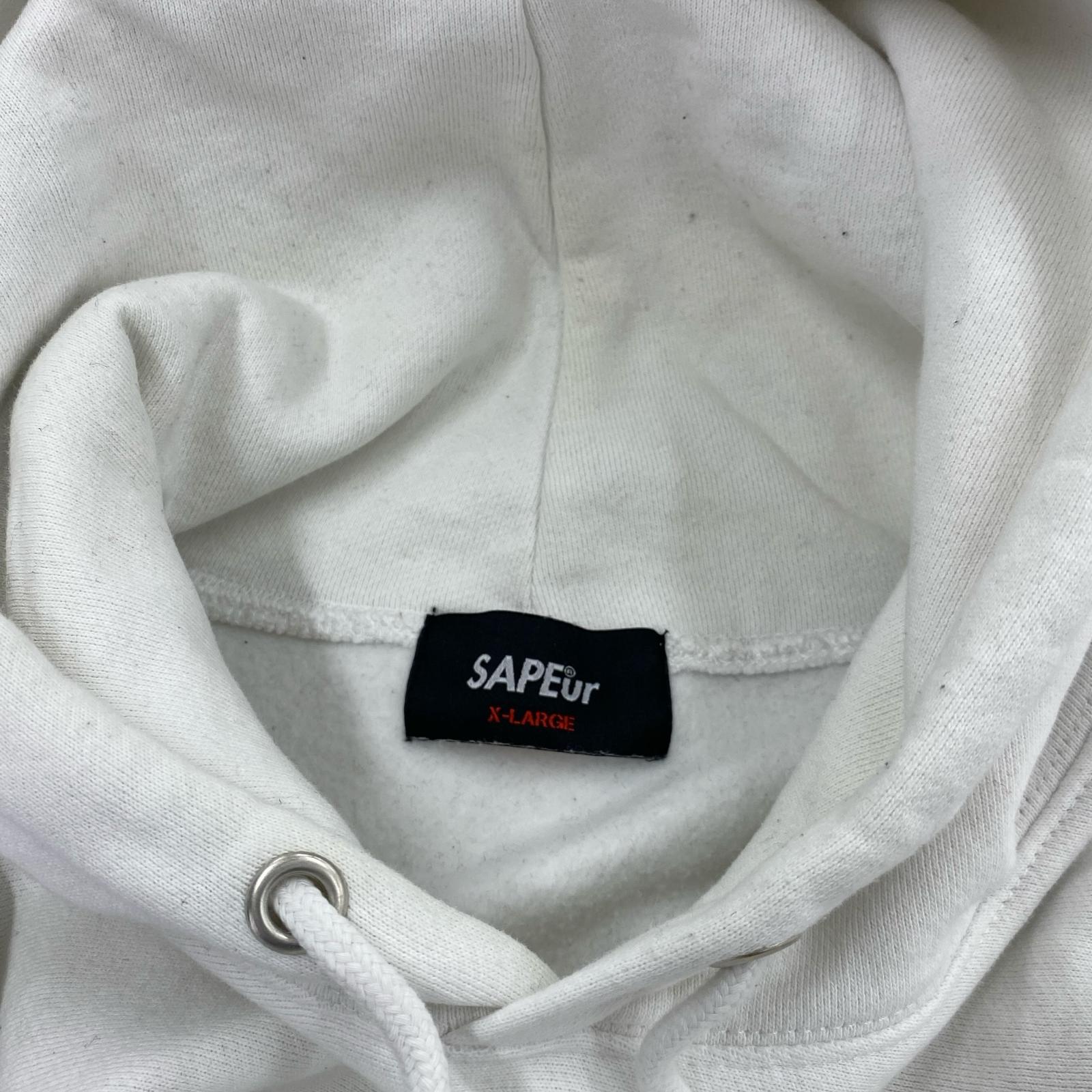 パーカー Divine Dragon Head Hoodie ホワイト