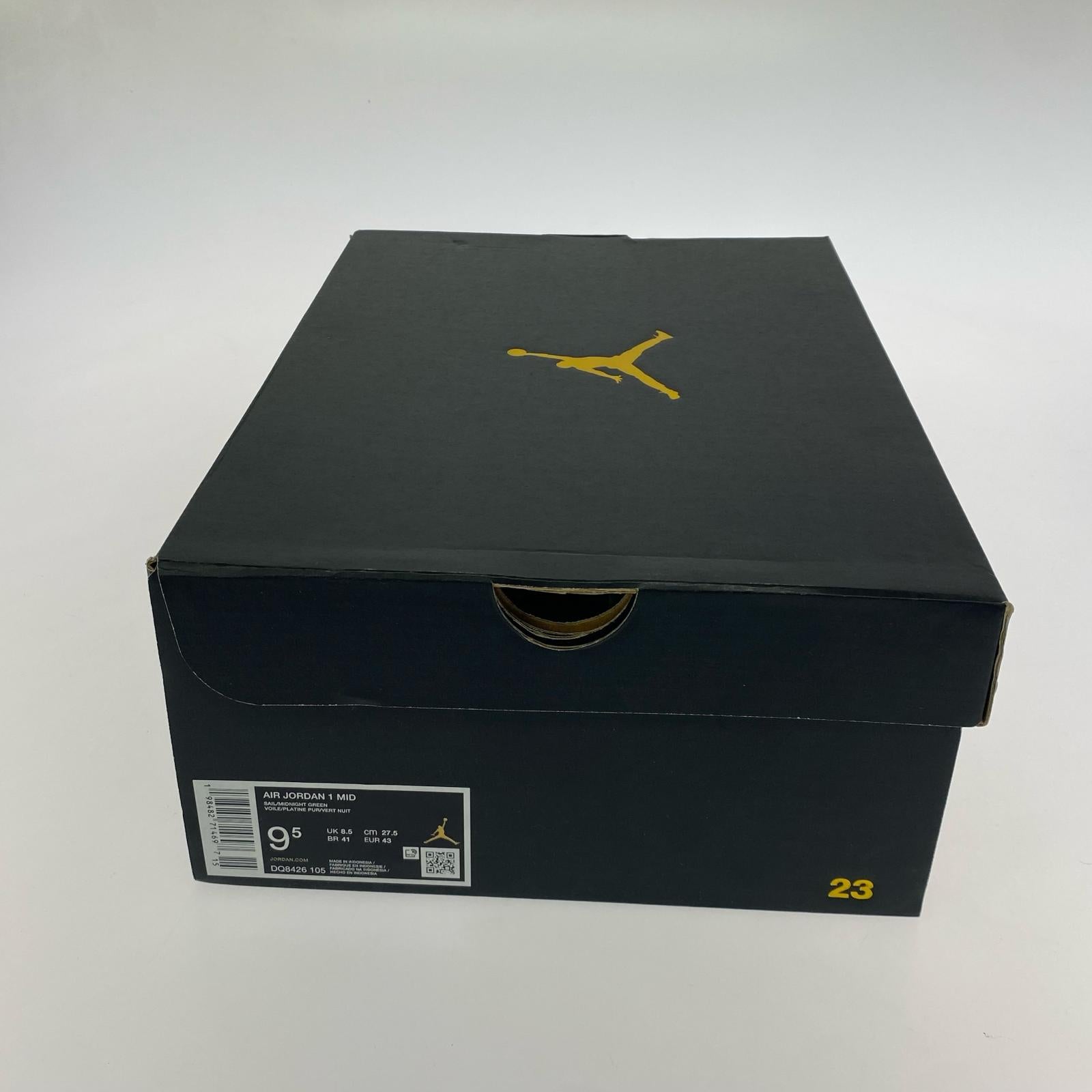 スニーカー Air Jordan 1 Mid DQ8426-105 Sail/27.5cm 27.5cm (US9 1/2 UK9 EU45)
