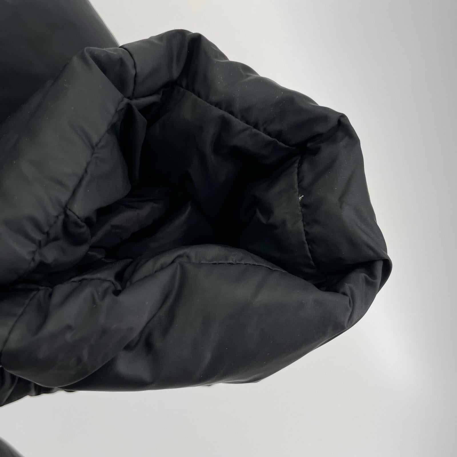 ダウンジャケット PYRENEX SPOUTNIC JACKET MAT スプートニックジャケット XL 黒 ブラック