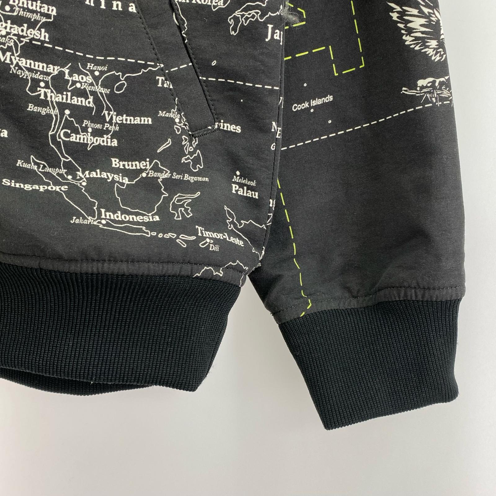 ジャケット WHIZ LIMITED MAP JACKET BLACK
