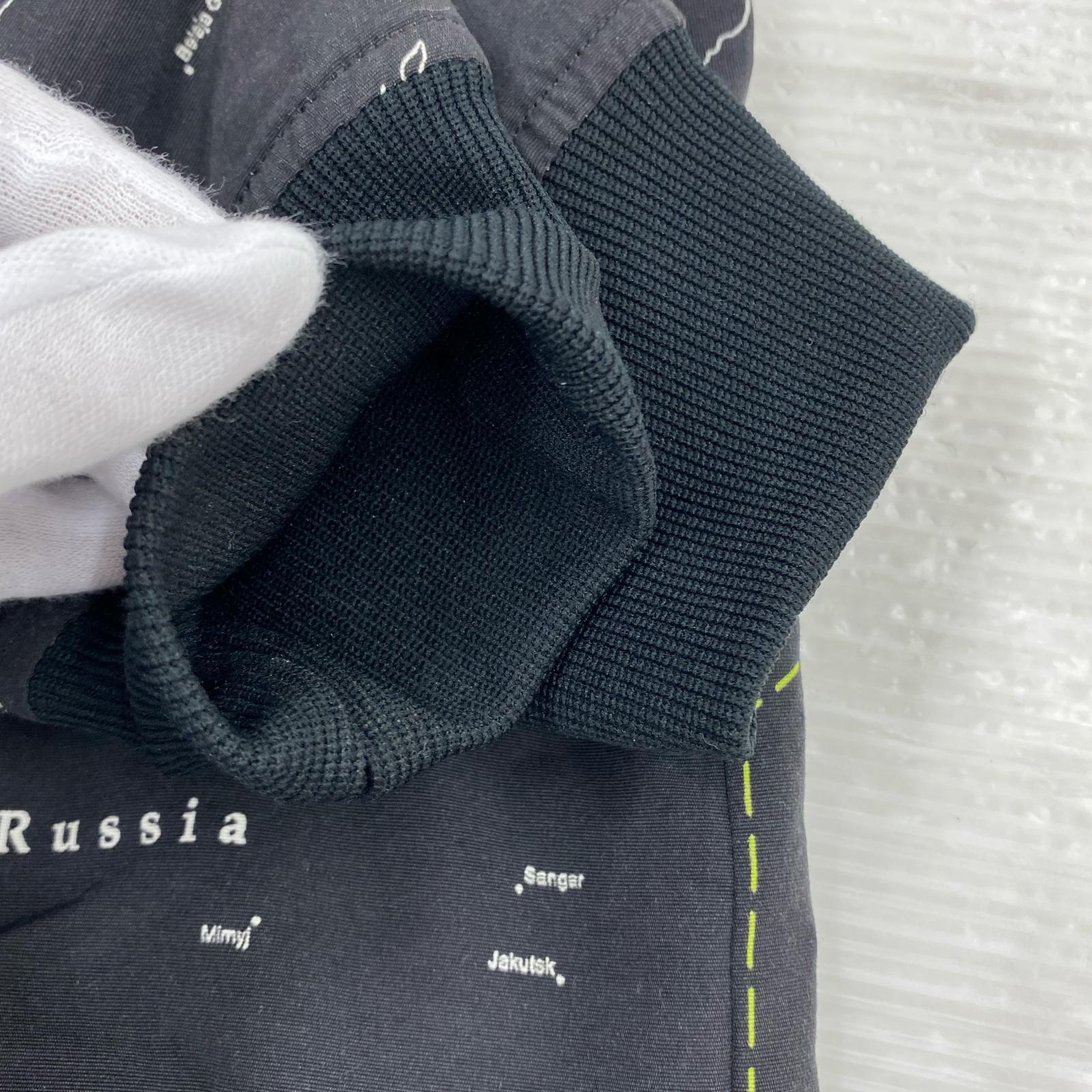ジャケット WHIZ LIMITED MAP JACKET BLACK
