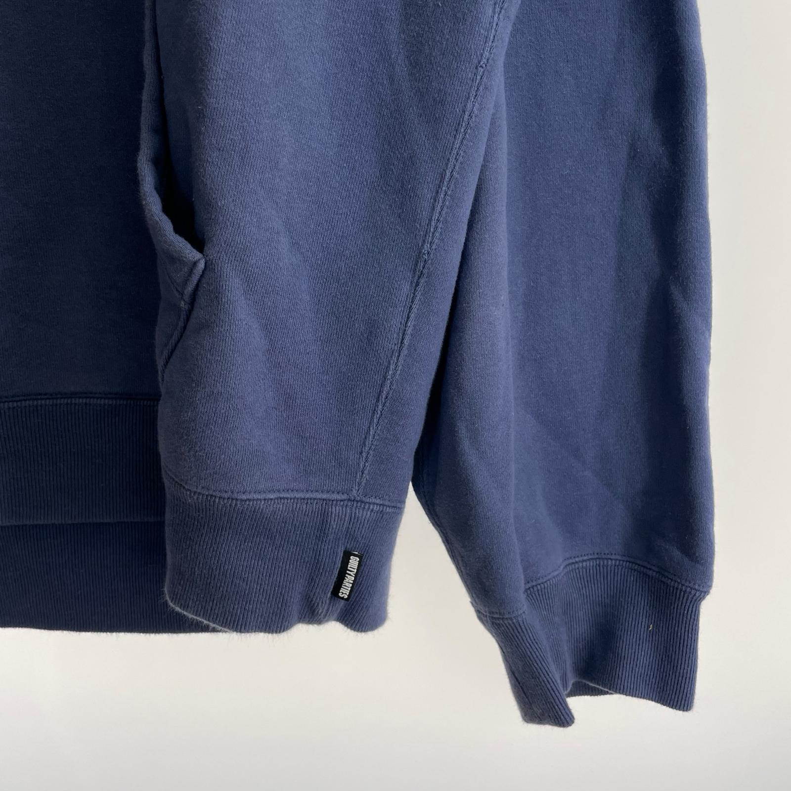 パーカー WACKO MARIA 23SS MIDDLE WEIGHT PULLOVER SWEAT SHIRT XL ブルー ブルー