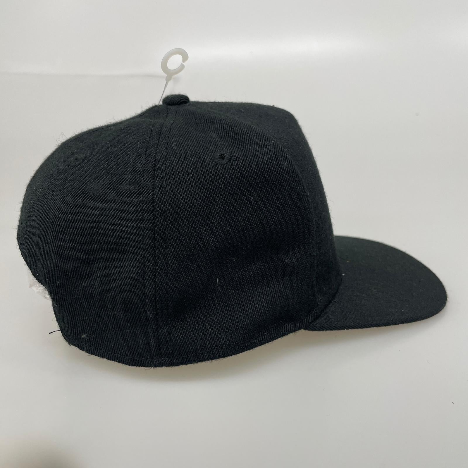 キャップ ロゴ刺繍キャップ BLK ブラック