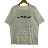 半袖Tシャツ バックプリント 白 S S ホワイト
