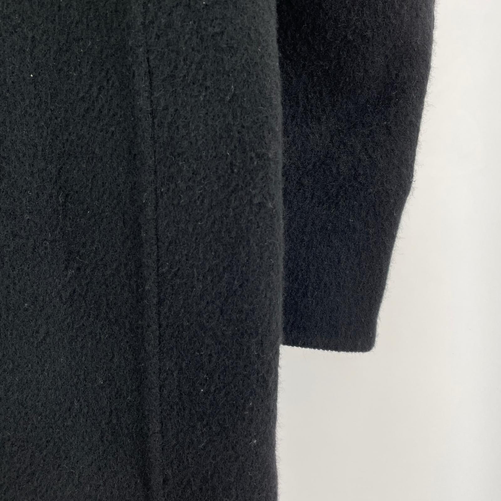 ジャケット MUJI LABO 25AW カシミヤ混 ウールチェスターコート M ブラック