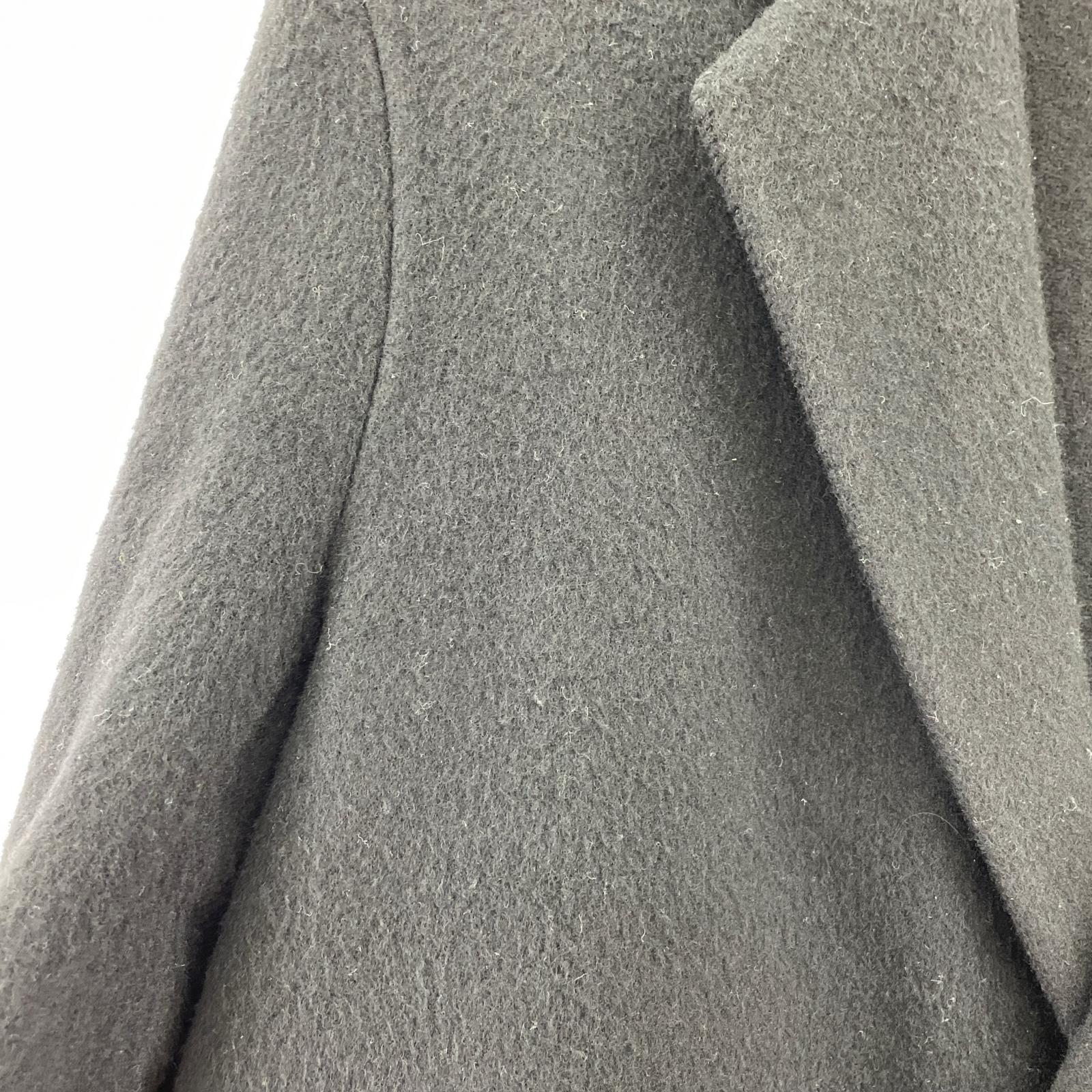 ジャケット MUJI LABO 25AW カシミヤ混 ウールチェスターコート M ブラック