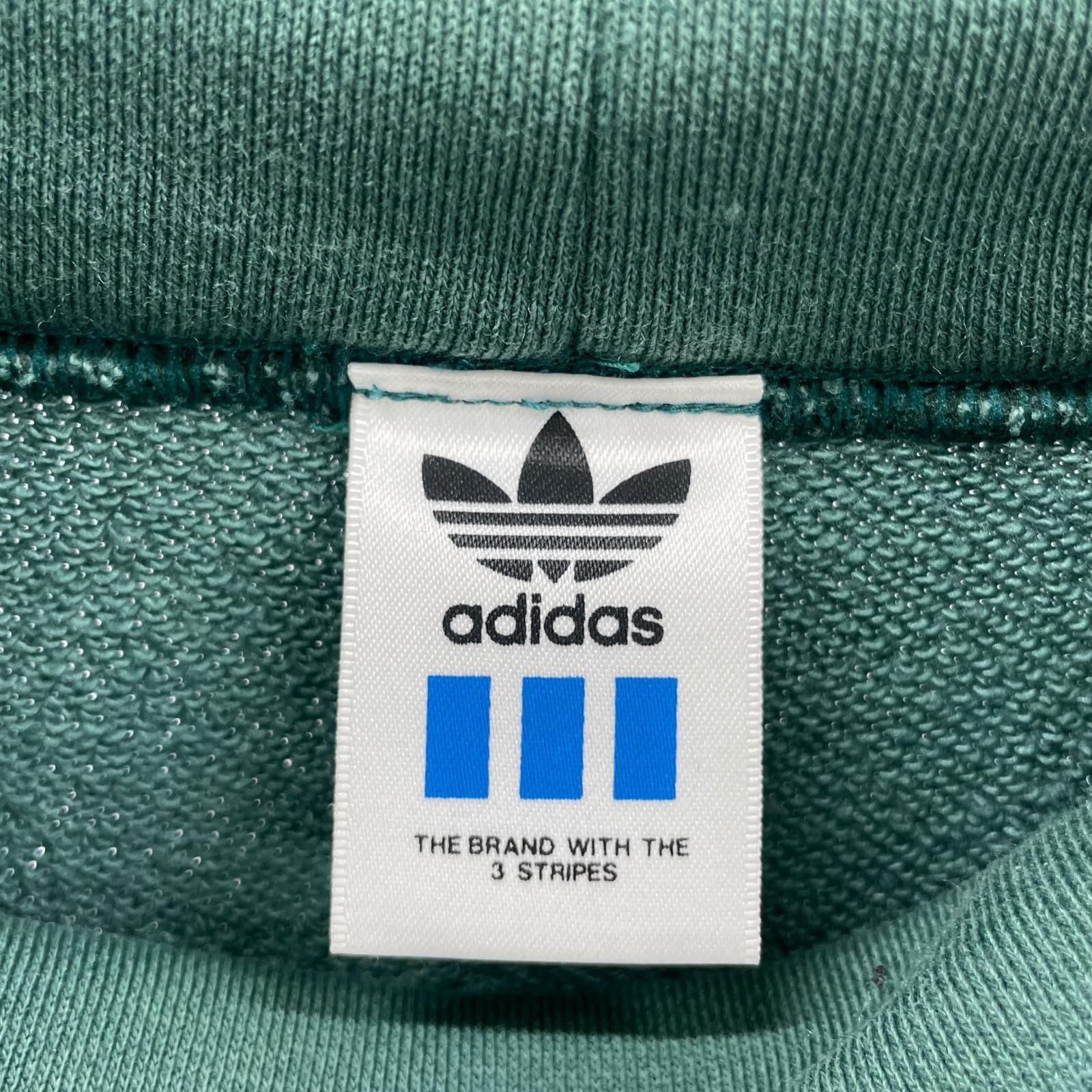 スウェット adidas 90s デサント製 ハイネックスウェット L