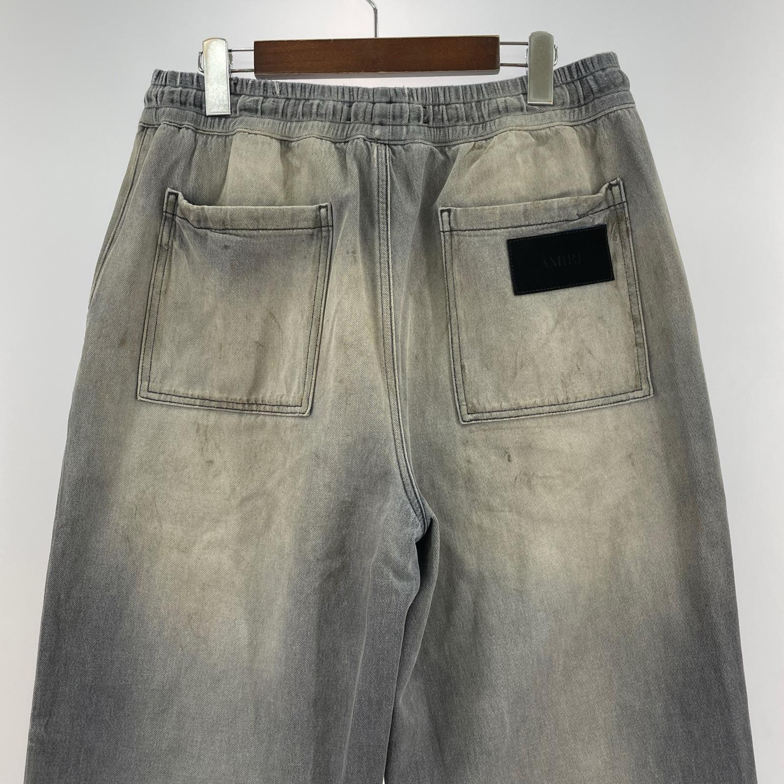 デニムパンツ AMBMJE1012 M ブラック