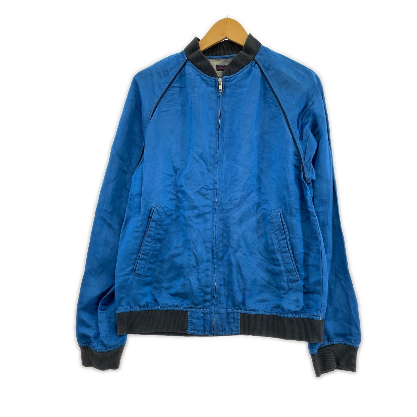 ジャケット GAIJIN MADE リネンシルクジャケット ブルー S ブルー