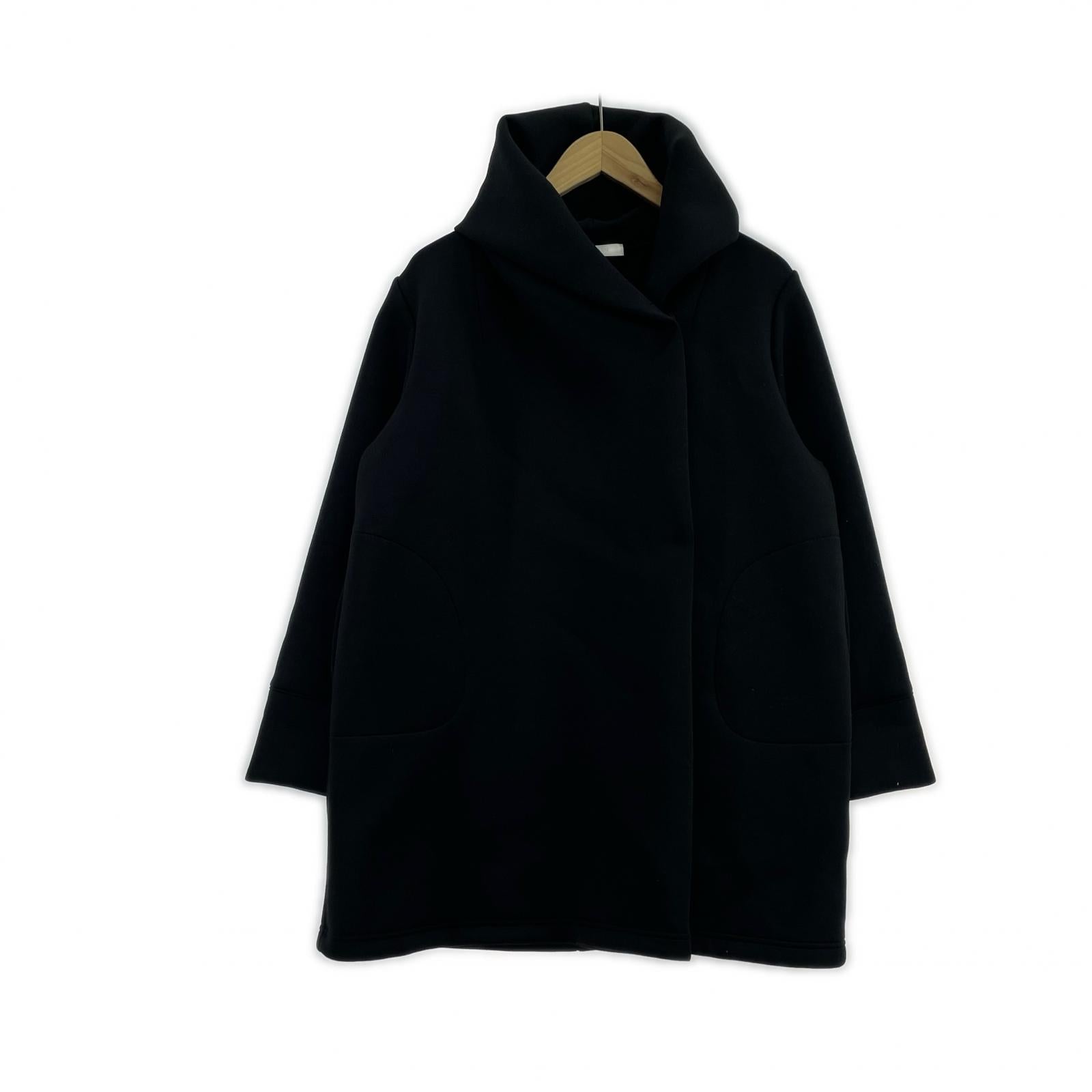 ジャケット CoCLASSE エアーライトフォルム・フードコート BLK S S ブラック