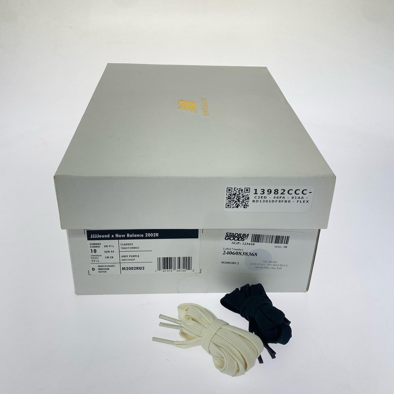 スニーカー NEW BALANCE×JJJJound M2002RU2 28.0cm 28cm (US10 UK9 1/2 EU46) ブルー