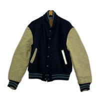 ジャケット 80s golden bear スタジャン 紺 (M) M ネイビー