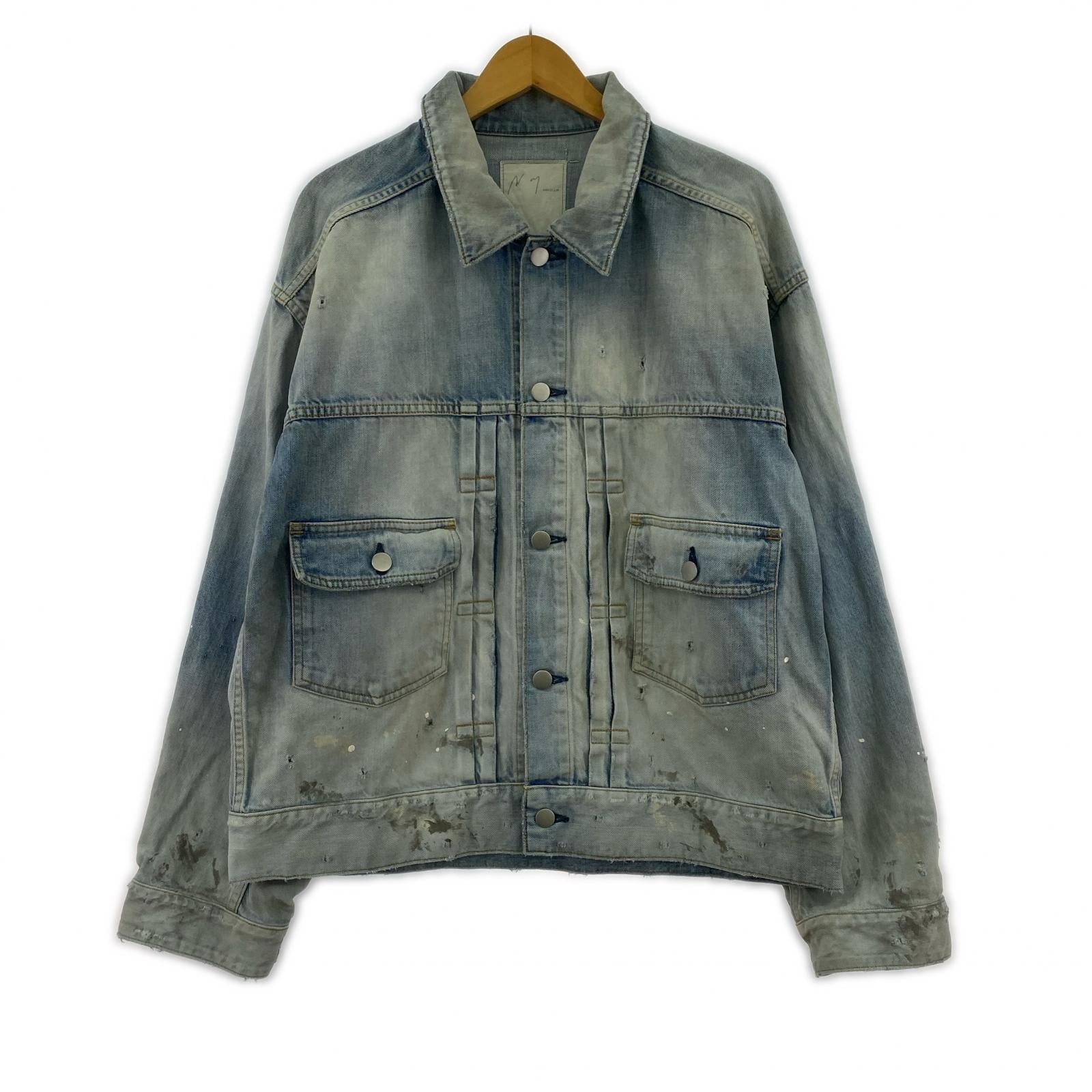 デニムジャケット AGING DENIM JACKET(1) 1 ブルー