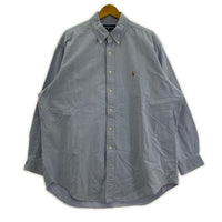 長袖シャツ YARMOUTH 16 1/2 BLU