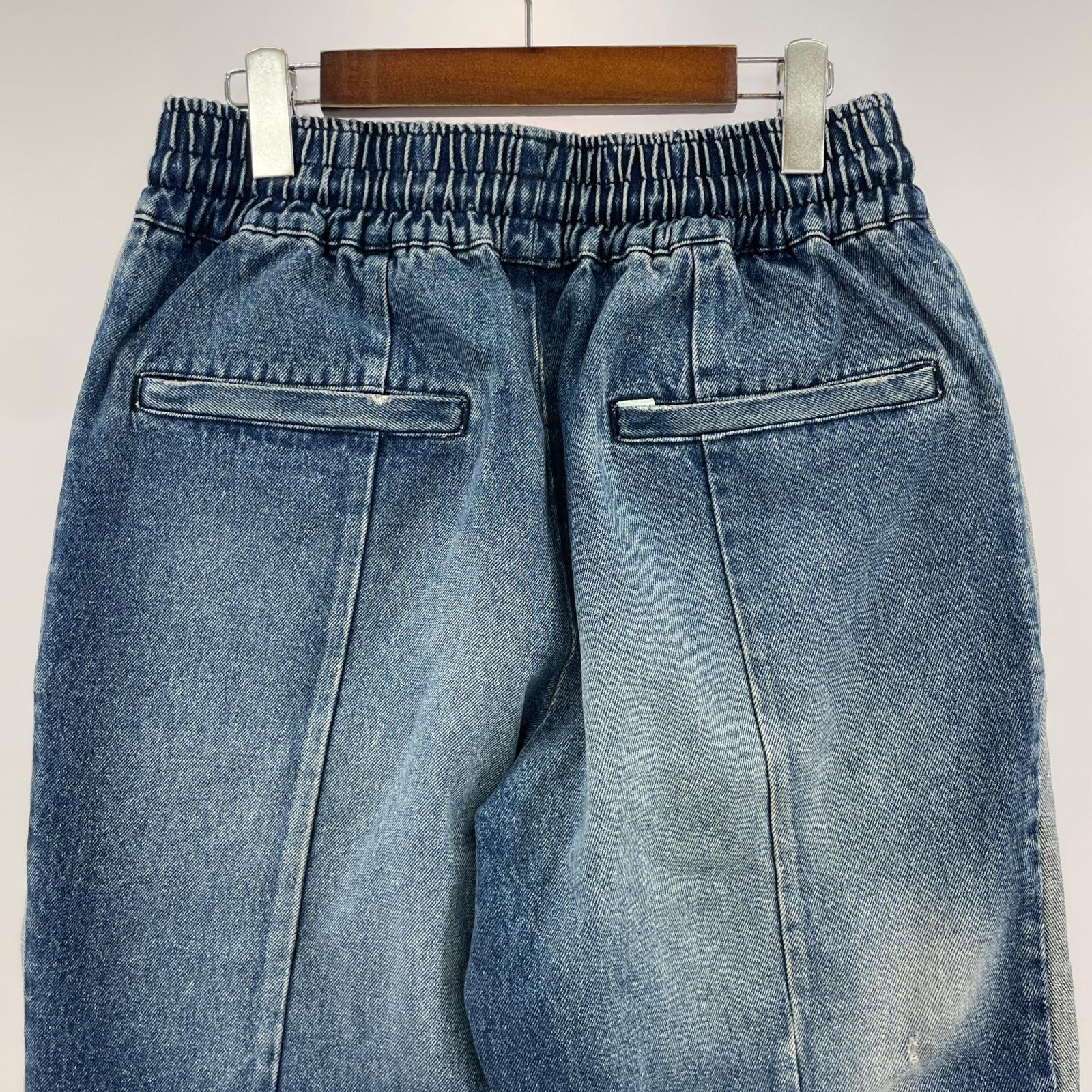 デニムパンツ Vintage Denim Track Pants M M ブルー