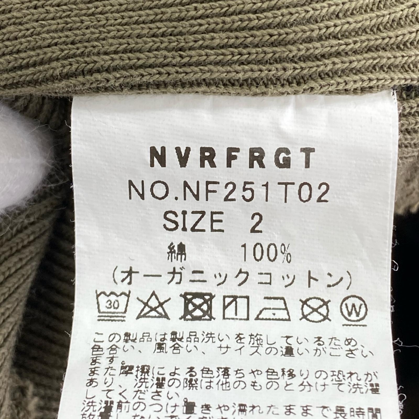 パーカー NVRFRGT 25SS PANELLED ZIP UP HOODIE 2