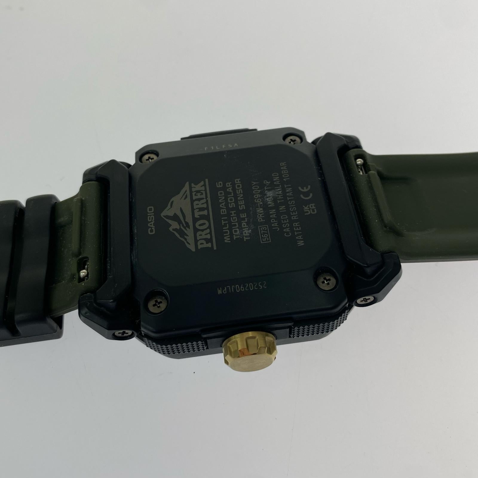 腕時計 PRO TREK MULTI BAND 6 Tough Solar カーキ