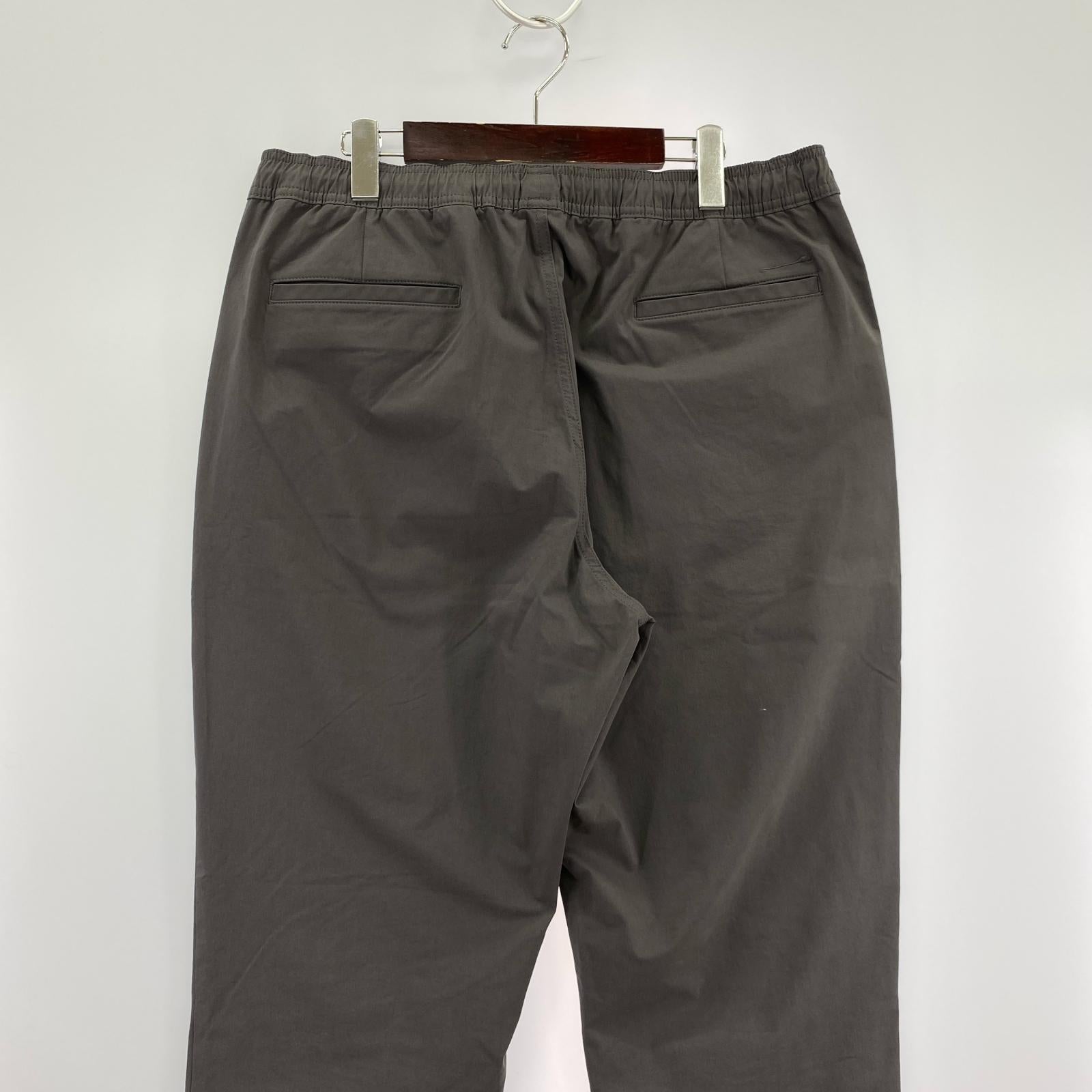 パンツ ナイロンスラックス 灰(L) L グレー