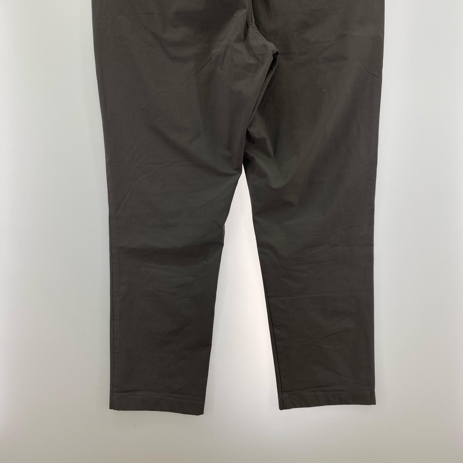 パンツ ナイロンスラックス 灰(L) L グレー