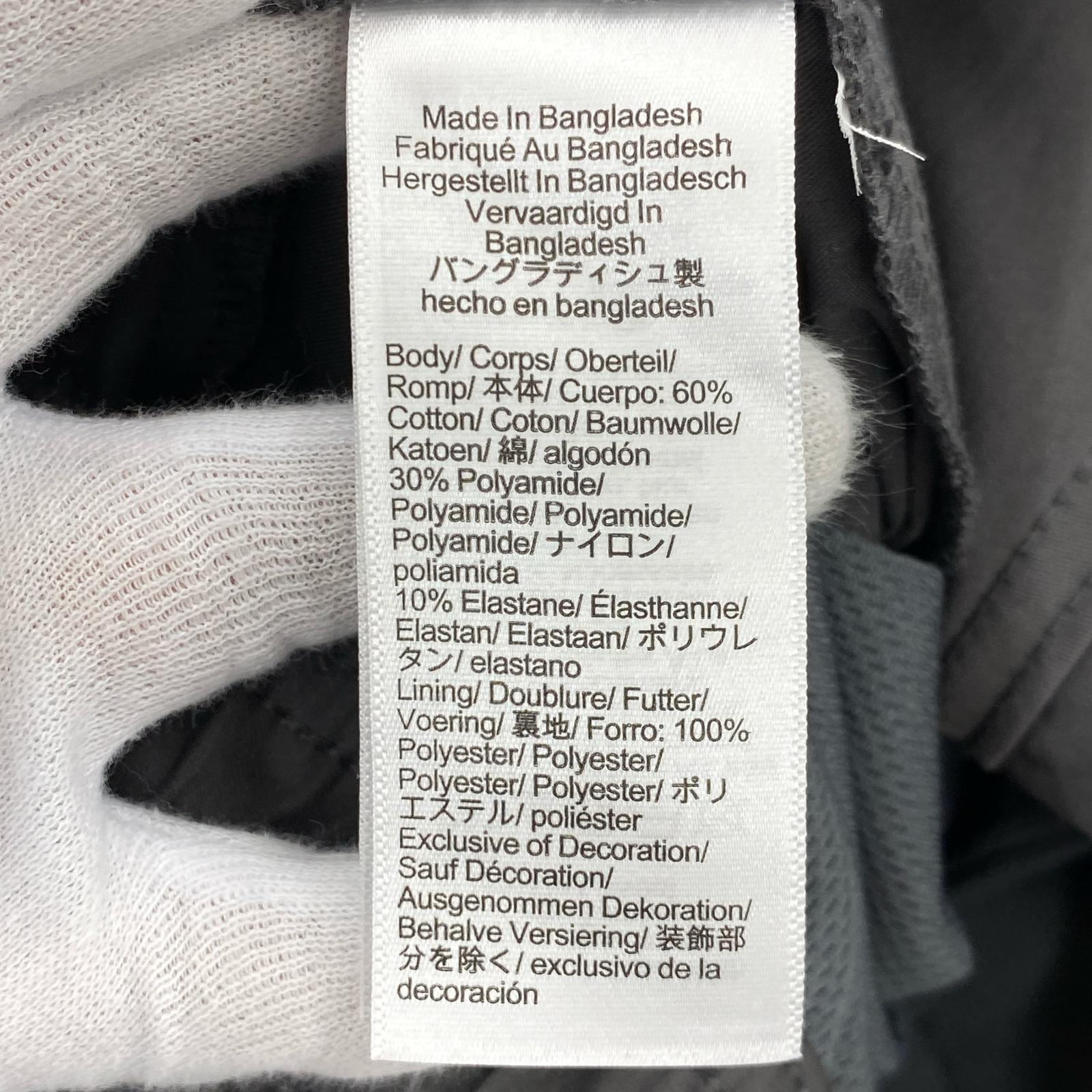 パンツ ナイロンスラックス 灰(L) L グレー