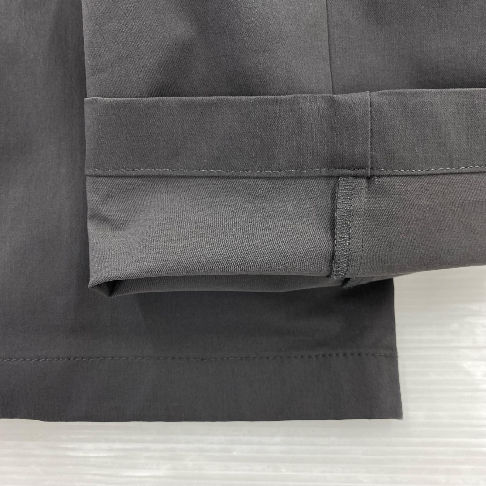 パンツ ナイロンスラックス 灰(L) L グレー