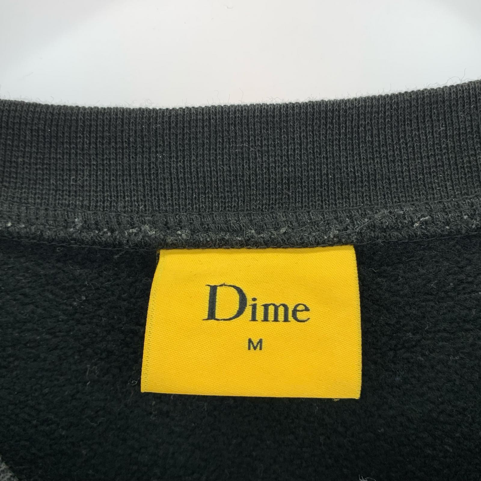 スウェット Dime BLK M M ブラック